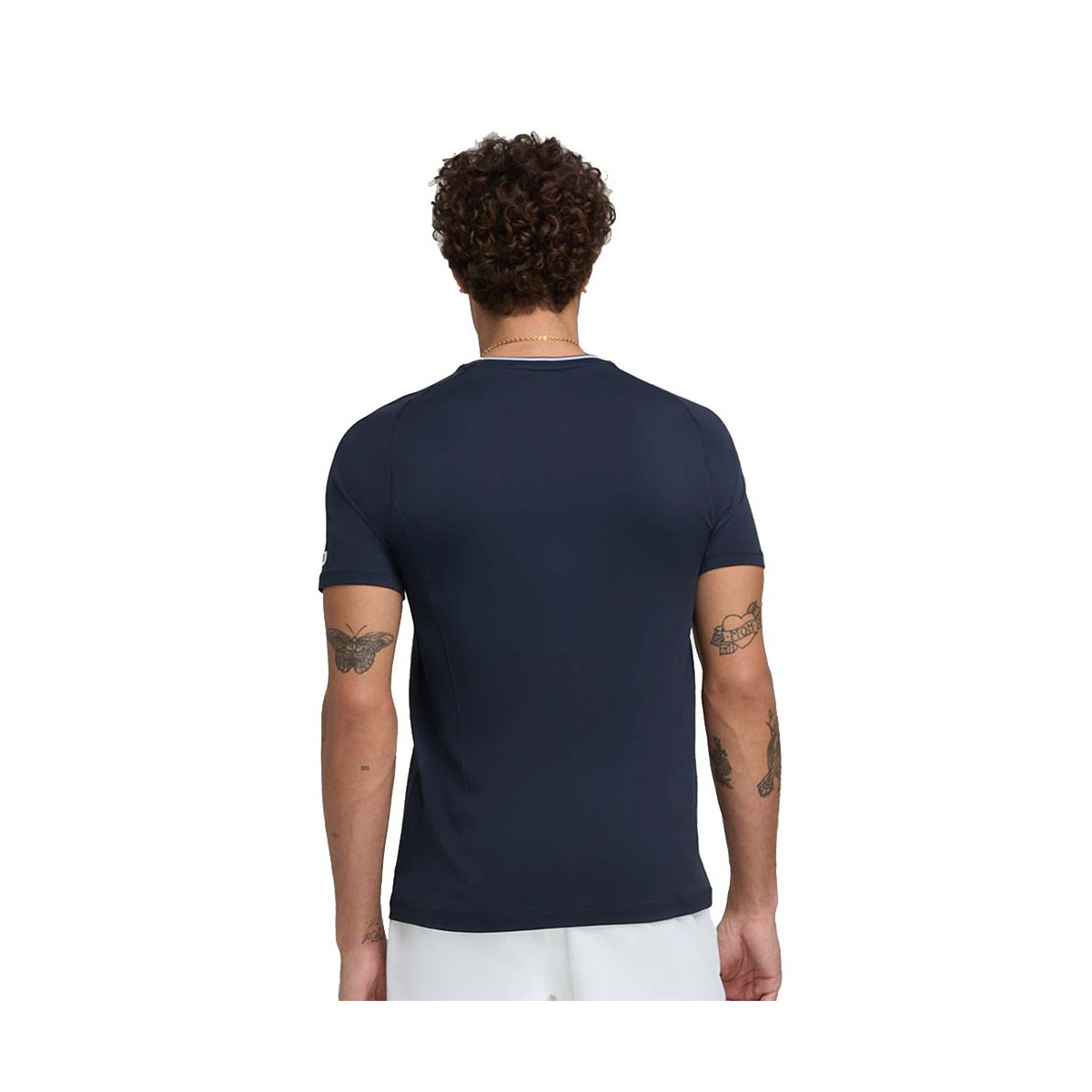 Wilson Team Seamless Crew T-shirt Zwart