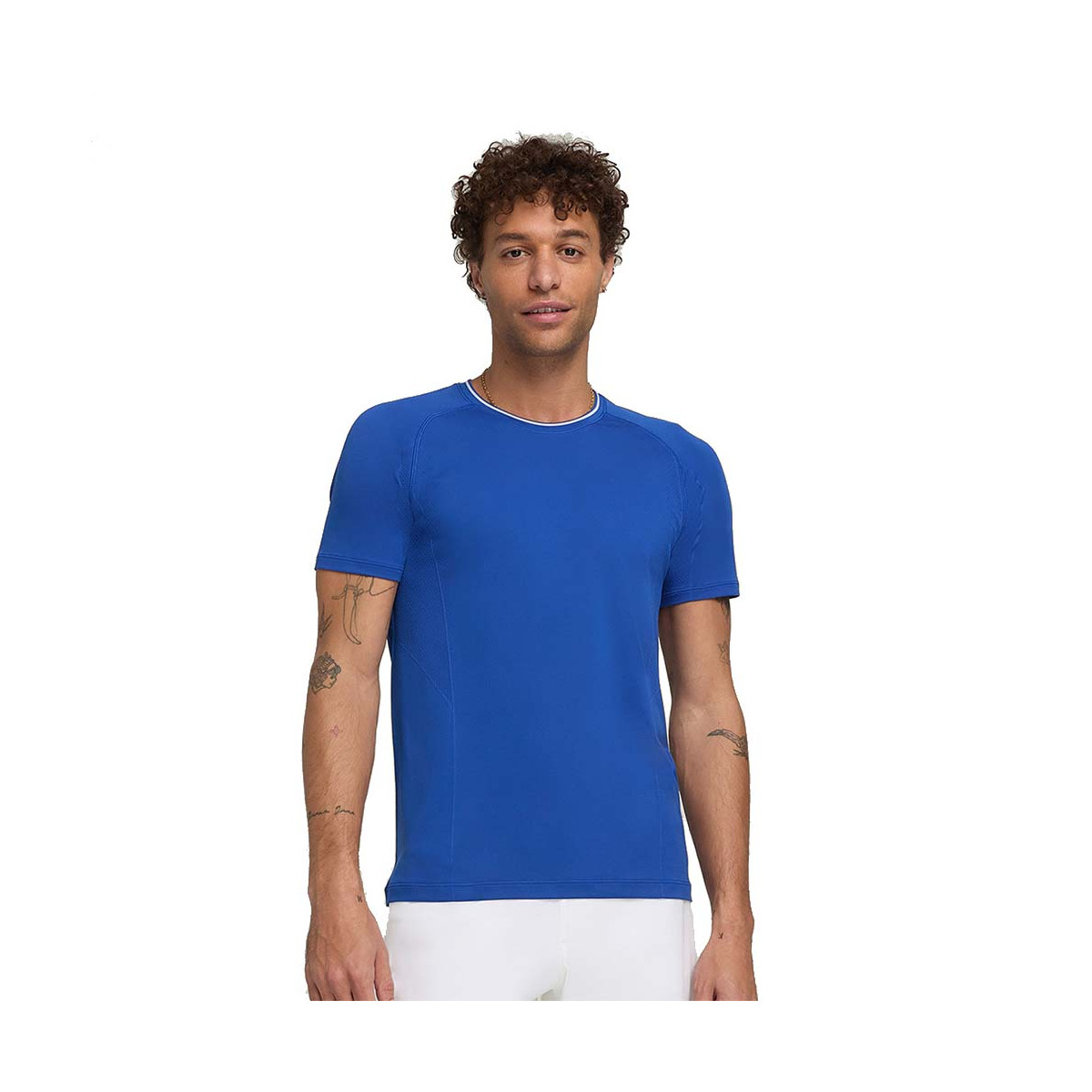 Wilson Team Seamless Crew T-shirt Zwart