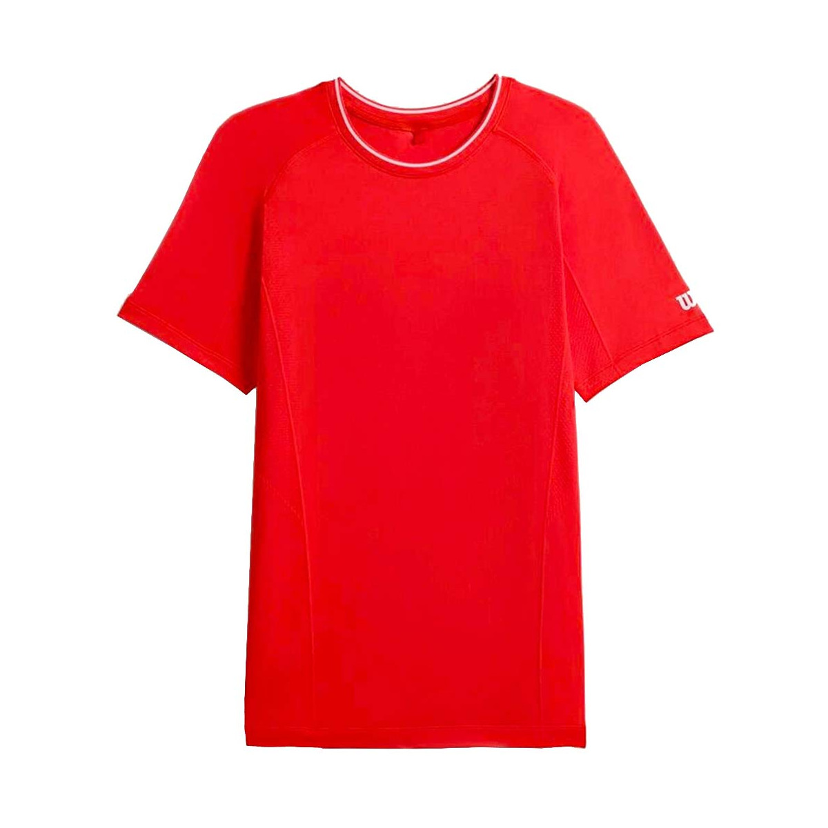 Wilson Team Seamless Crew T-shirt Groen