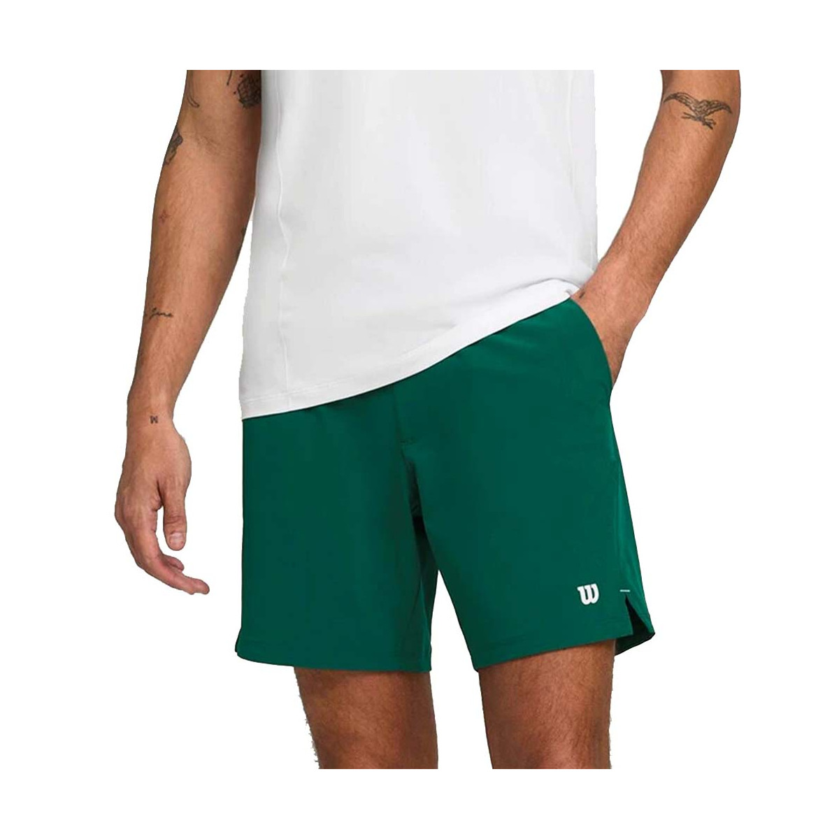 Wilson Team short 18cm Groen