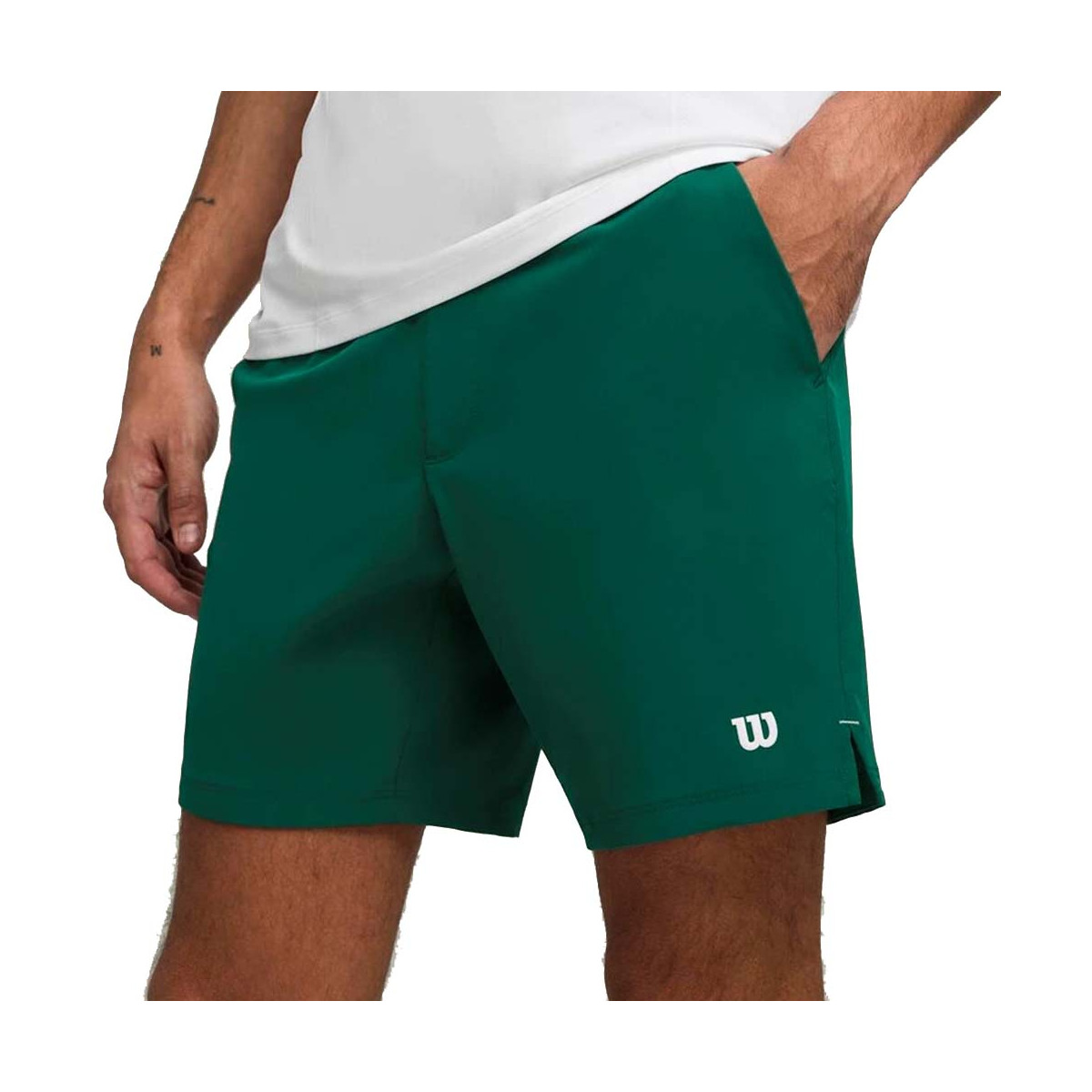 Wilson Team short 18cm Groen