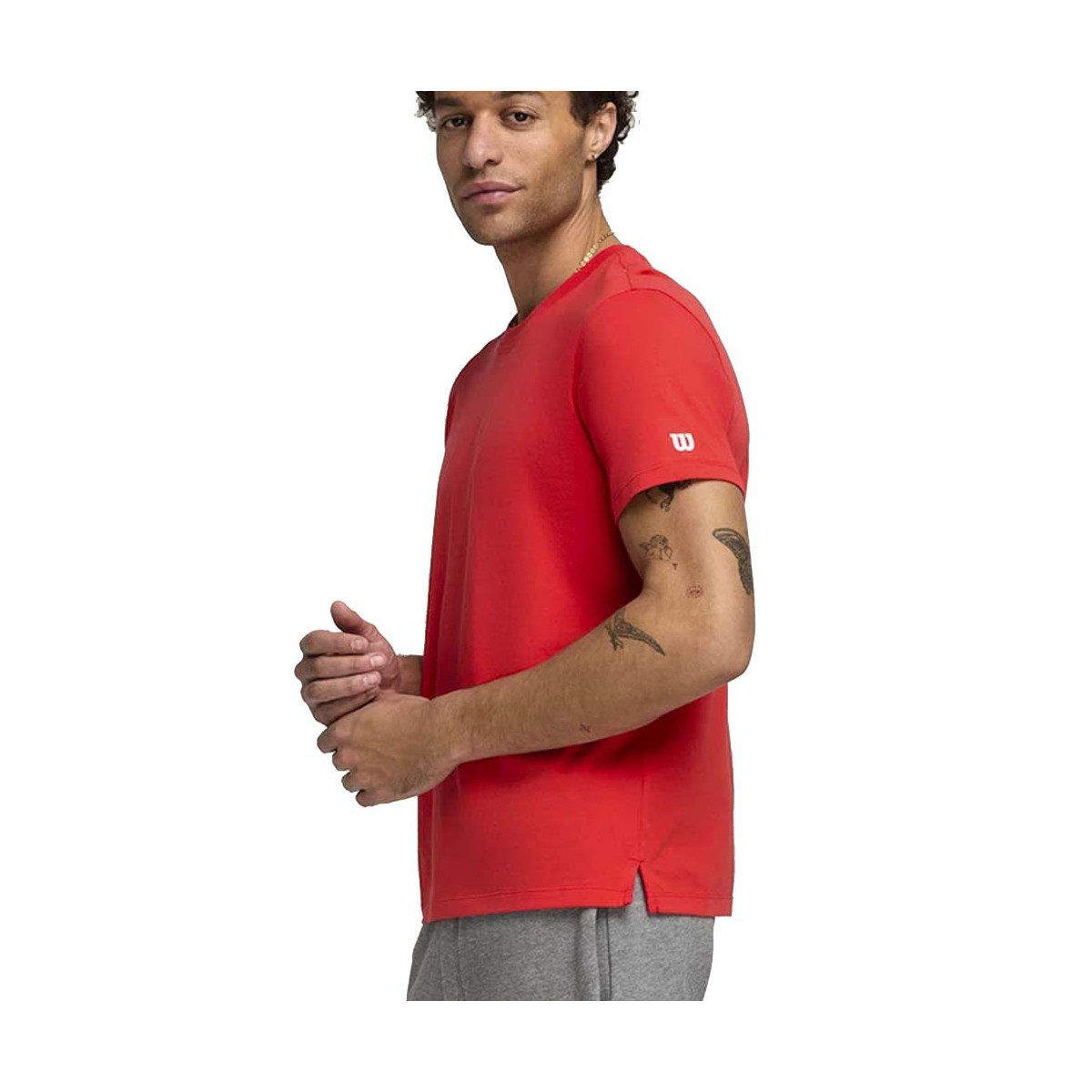 Wilson Team Graphic T-shirt Zwart