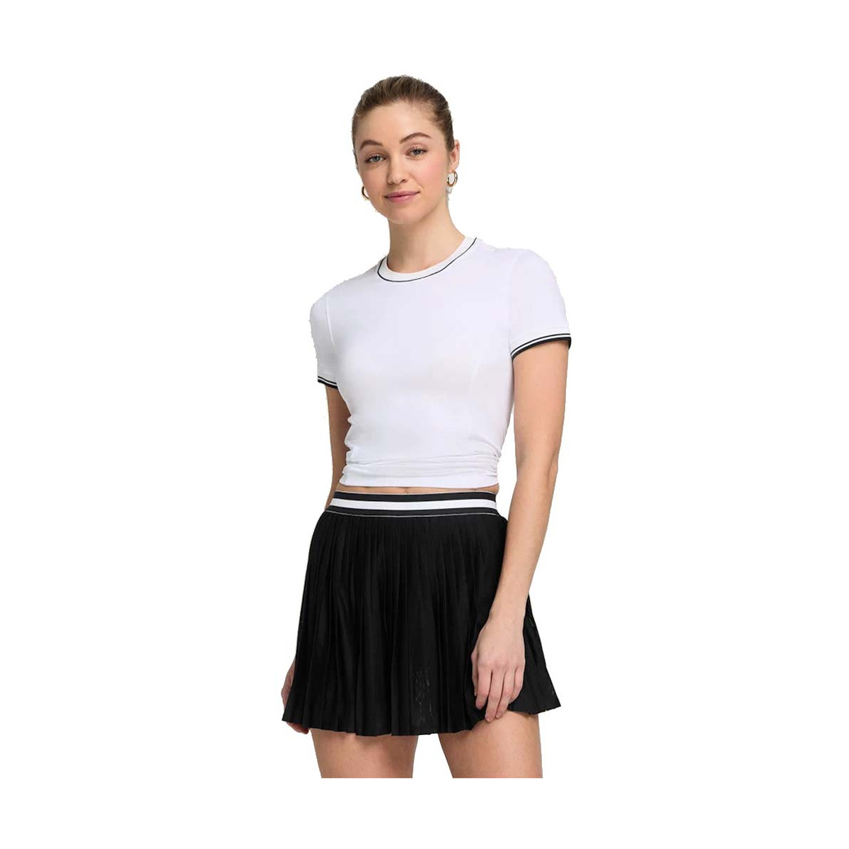 Lacoste Performance Roland Garros Dames Geel Rok