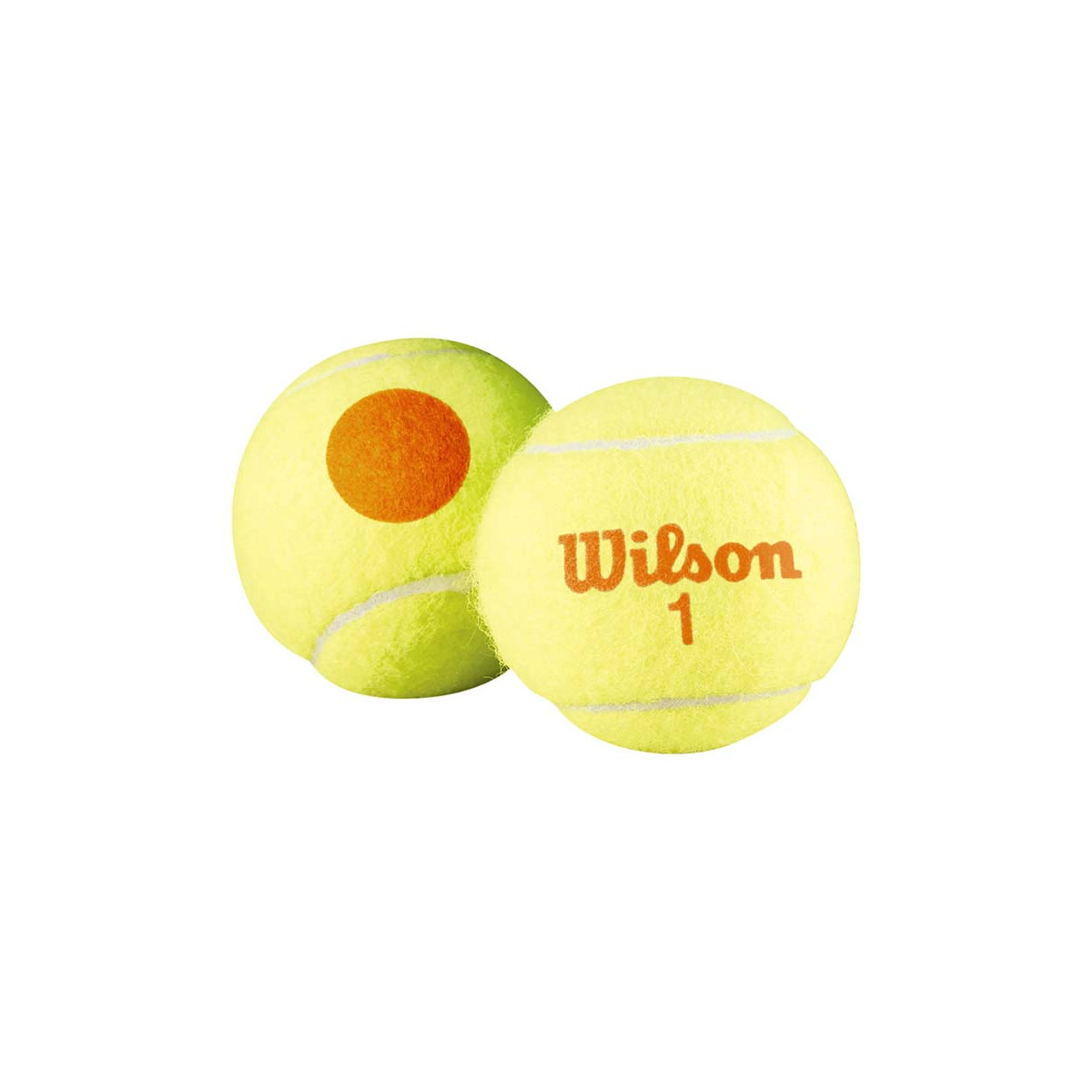 Zakje met 48 Wilson Starter Stage 2 oranje ballen