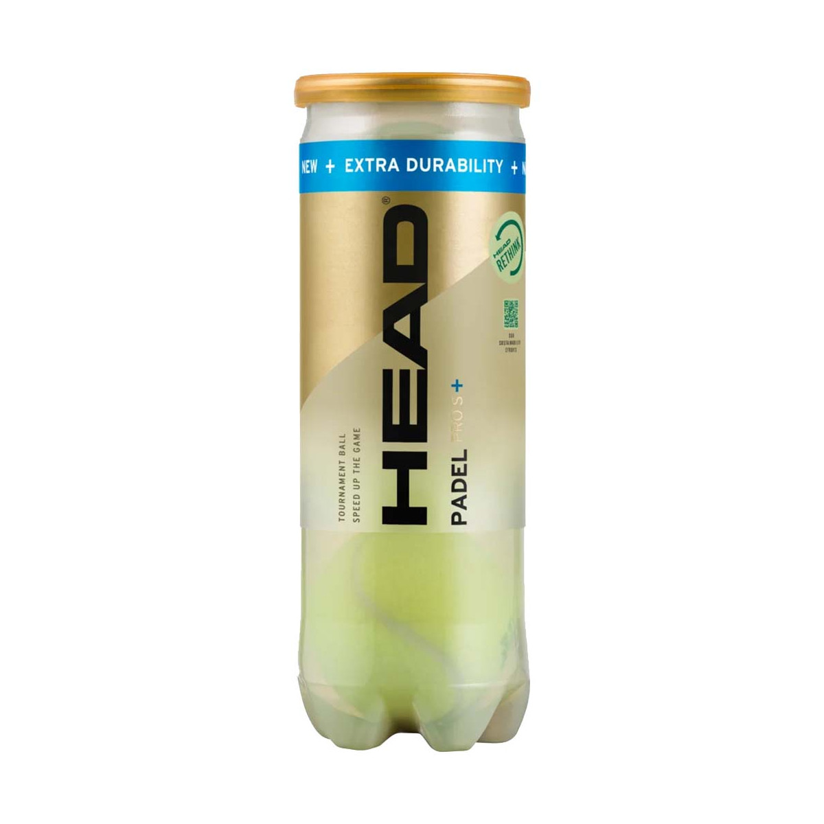 Head Padel Pro S+ 3 stuks geel