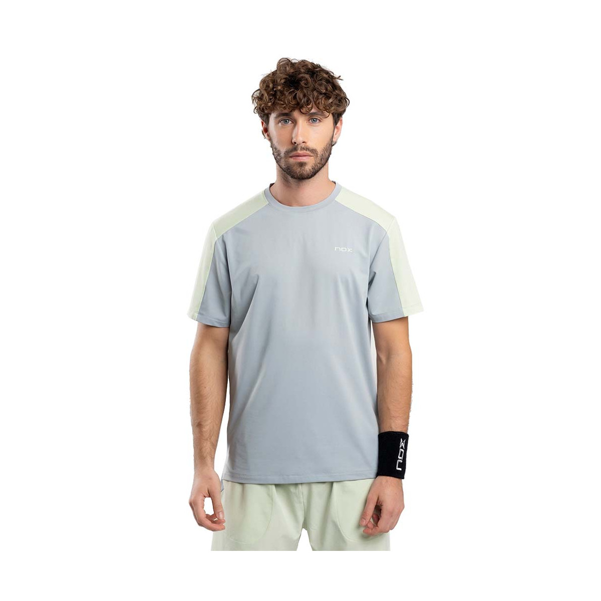 Nox Pro T-shirt Donkergrijs/groen
