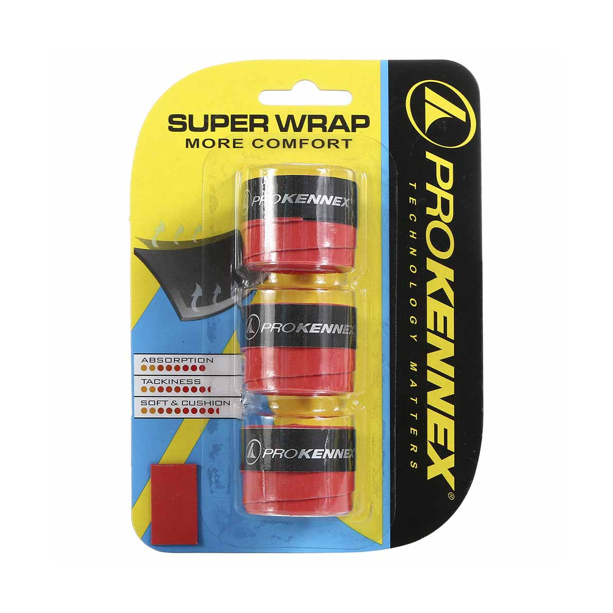 copy ofPro Kennex Super Wrap Zwart x 3 overgrips