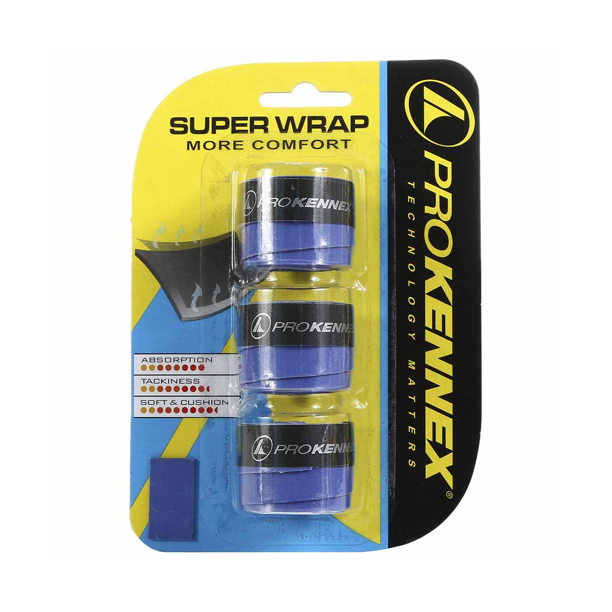 copy ofPro Kennex Super Wrap Rood x 3 overgrips