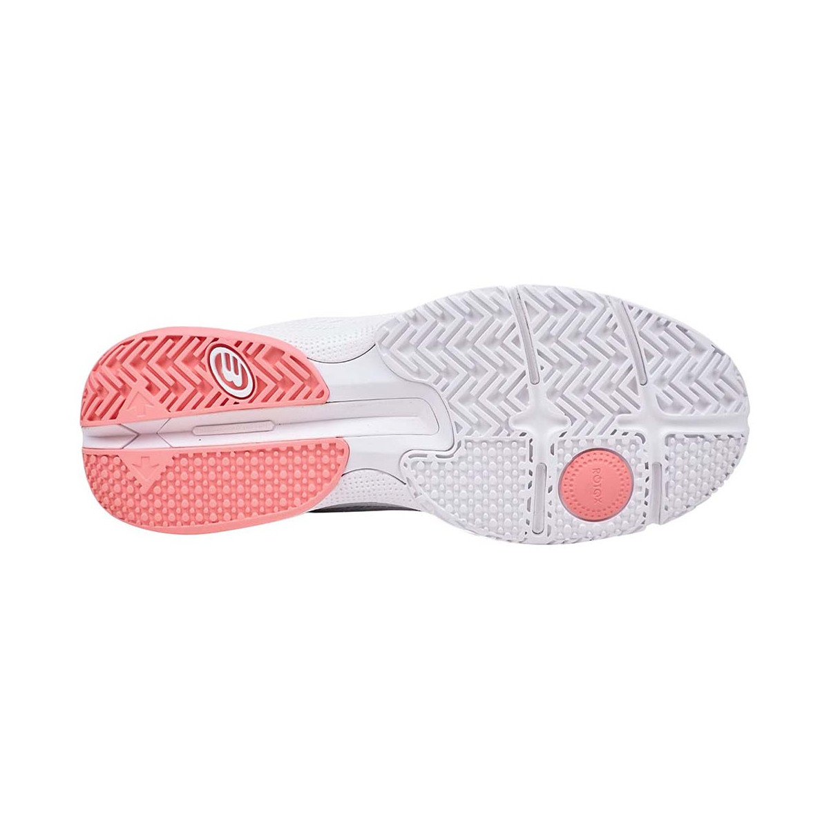 copy ofBullpadel Flow 24I Damesschoenen Zwart/Oranje