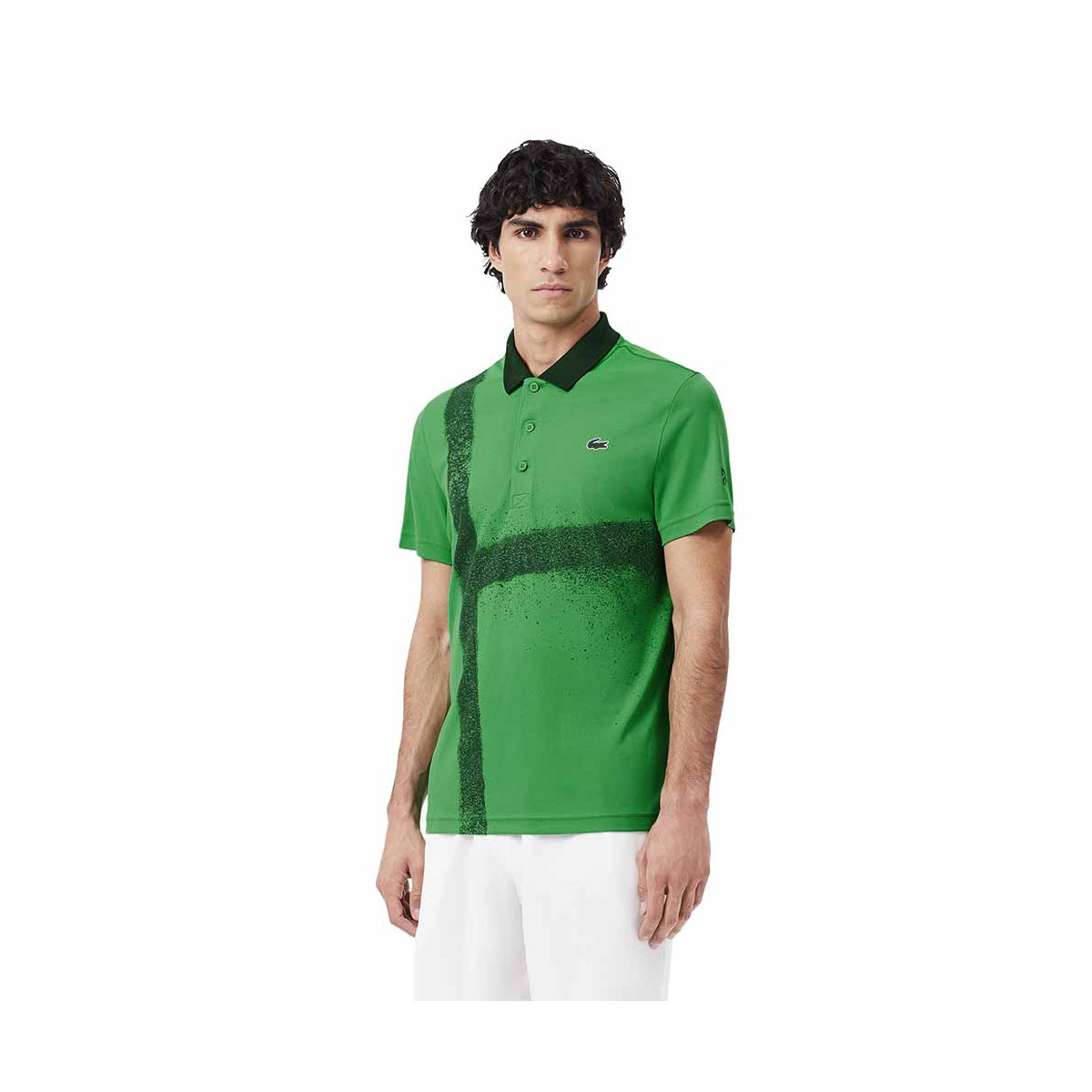 copy ofPolo Lacoste Tennis Novak Djokovic Fan Blauw/Marine Polo