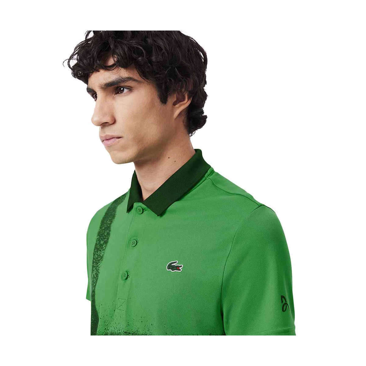 copy ofPolo Lacoste Tennis Novak Djokovic Fan Blauw/Marine Polo