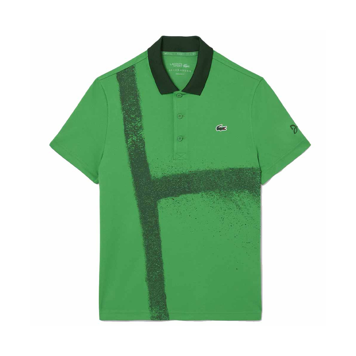copy ofPolo Lacoste Tennis Novak Djokovic Fan Blauw/Marine Polo