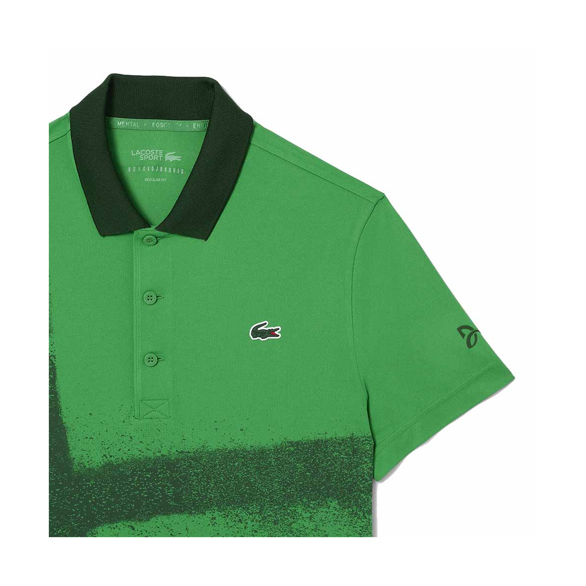 copy ofPolo Lacoste Tennis Novak Djokovic Fan Blauw/Marine Polo