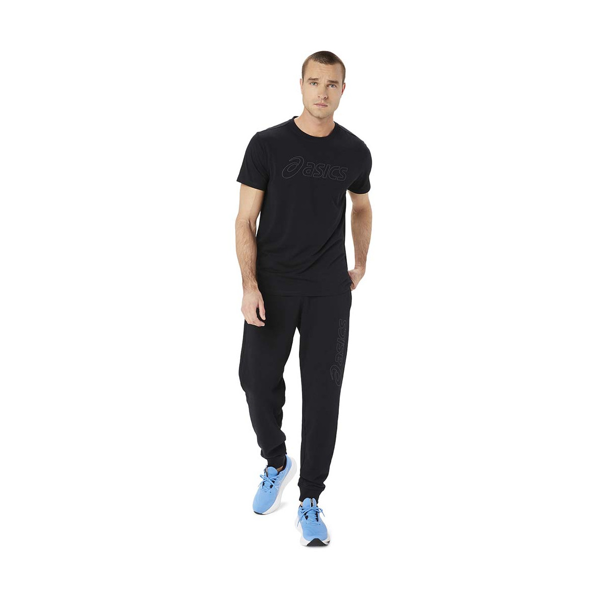 Asics Court T-Shirt Marineblauw
