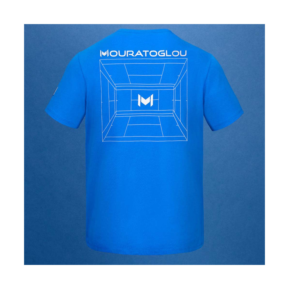 Mouratoglou Graphic T-shirt Marineblauw