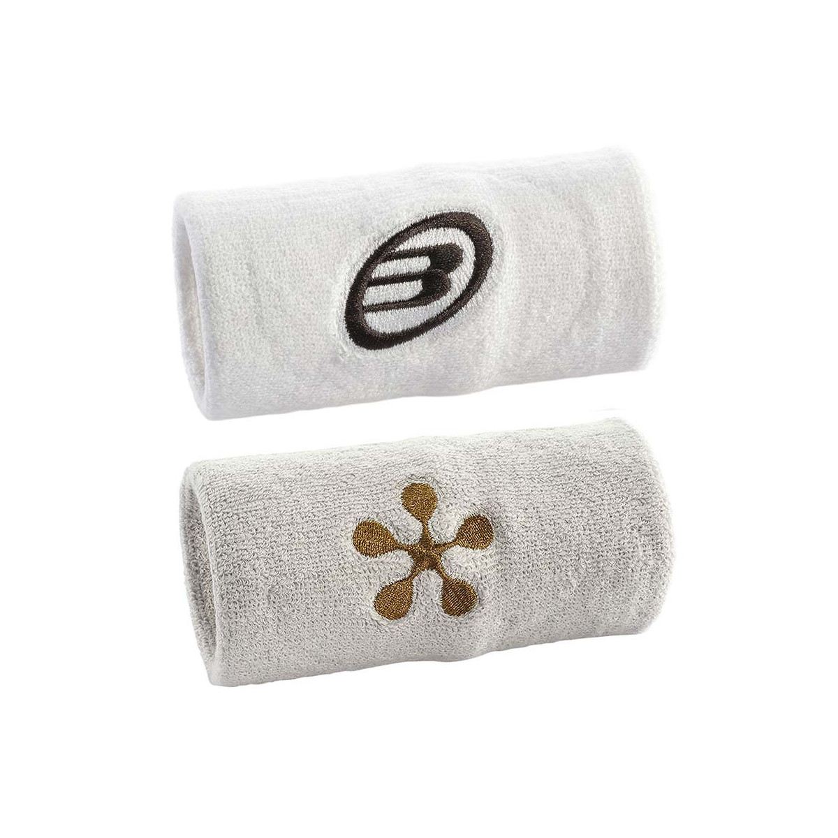 Wristbands Bullpadel Grijs / Wit x 2