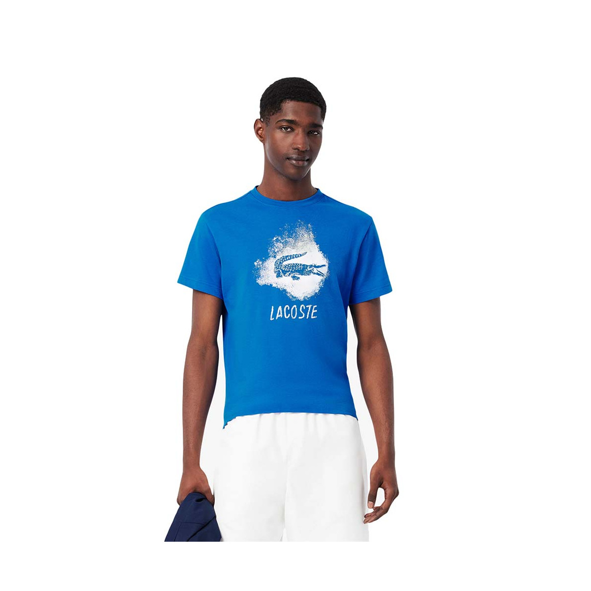 Lacoste Sport Graphic T-shirt Zwart