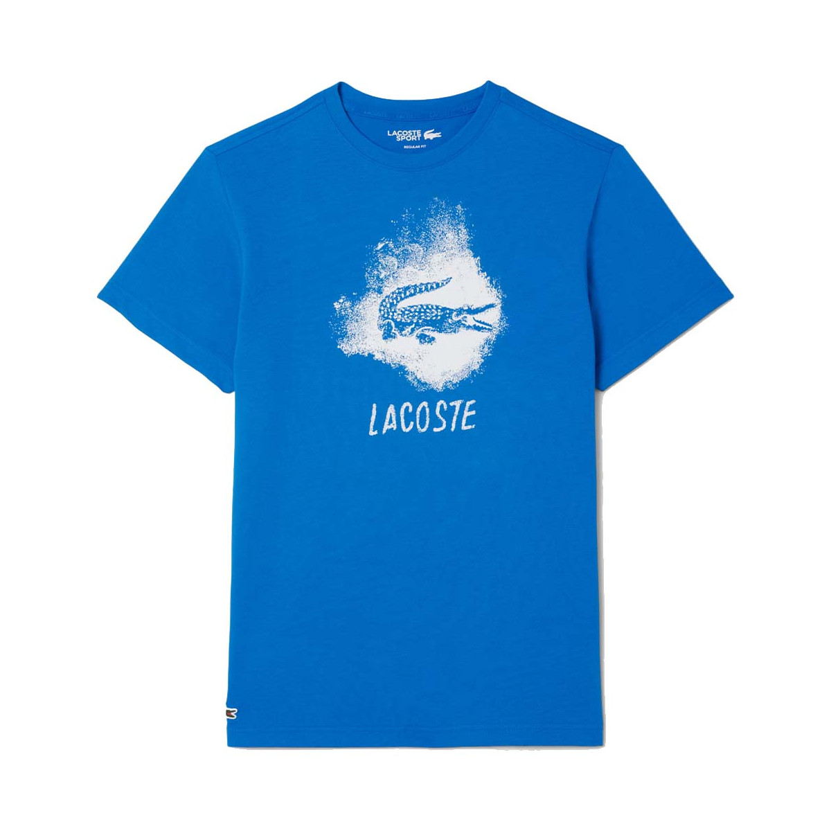 Lacoste Sport Graphic T-shirt Zwart