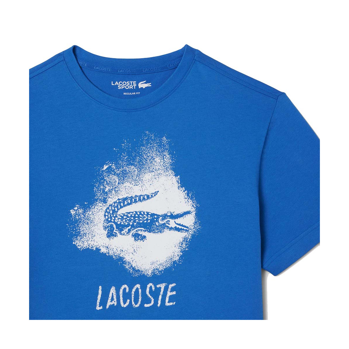Lacoste Sport Graphic T-shirt Zwart