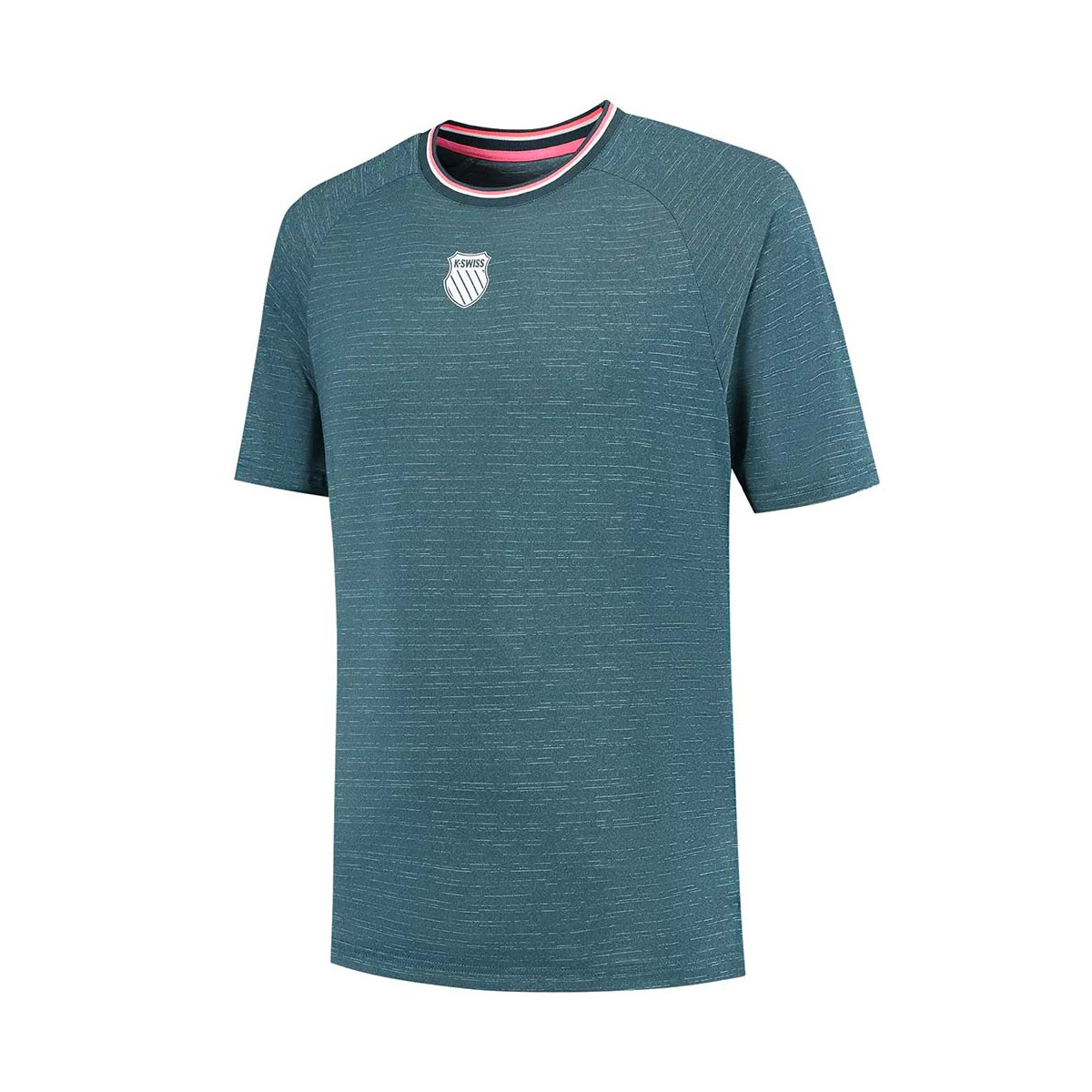 K-Swiss HypercourtTee Melange Blauw T-shirt