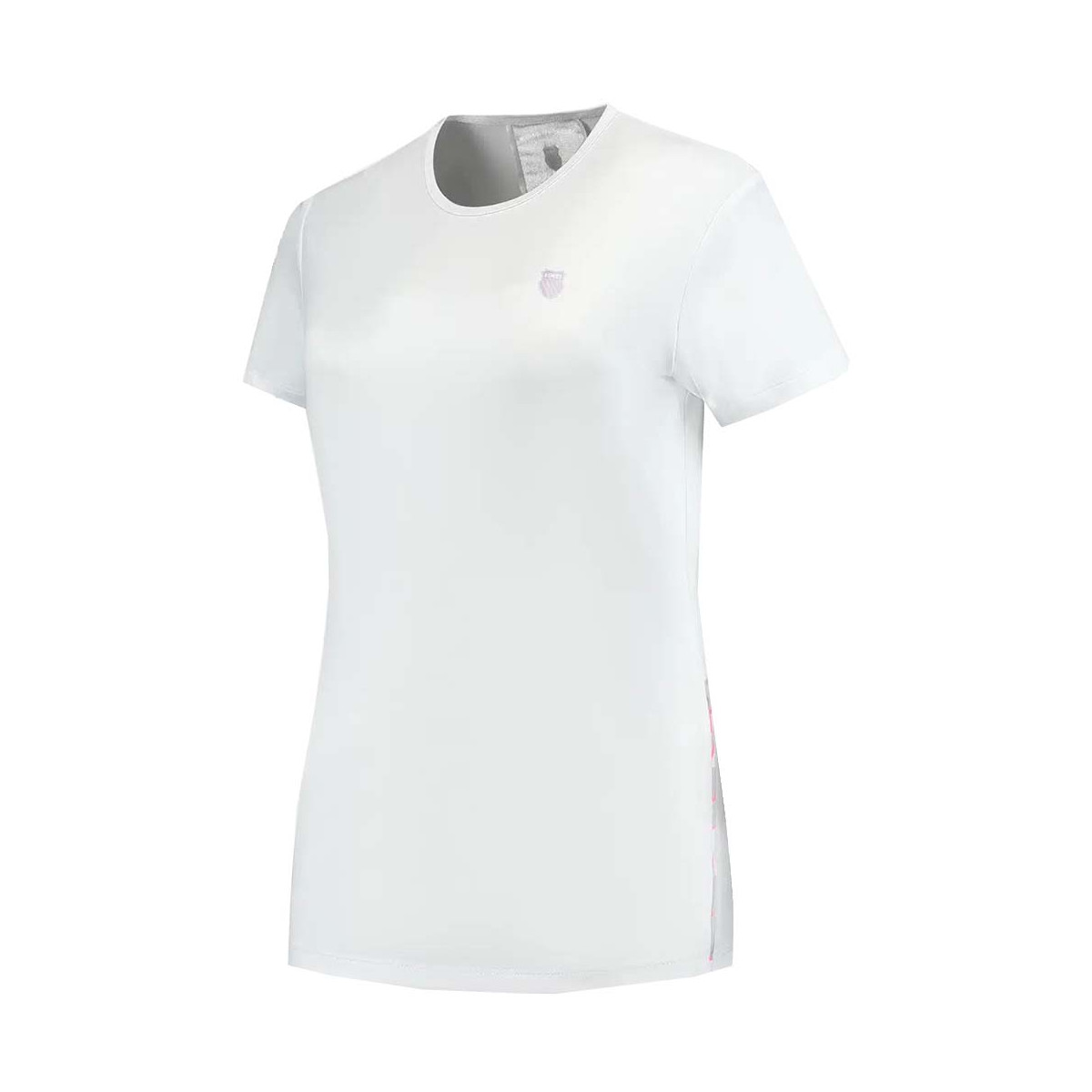 K-Swiss Hypercourt Round Neck Top 2 Wit T-Shirt