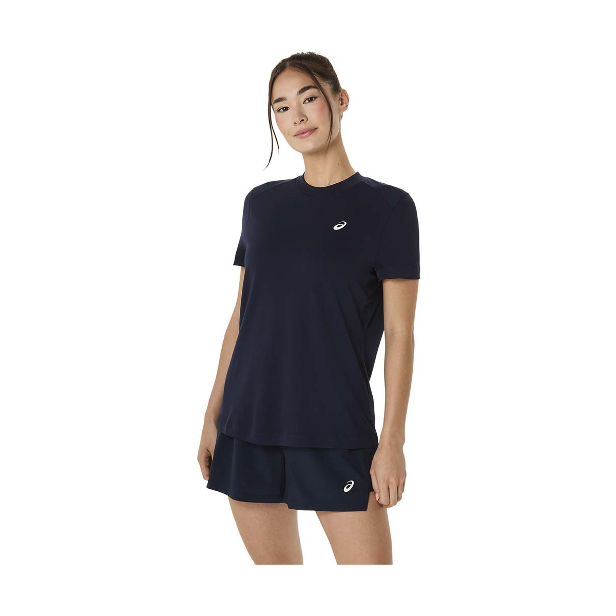 Asics Court SS Dames T-Shirt Wit