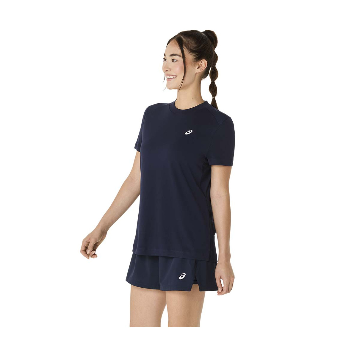 Asics Court SS Dames T-Shirt Wit