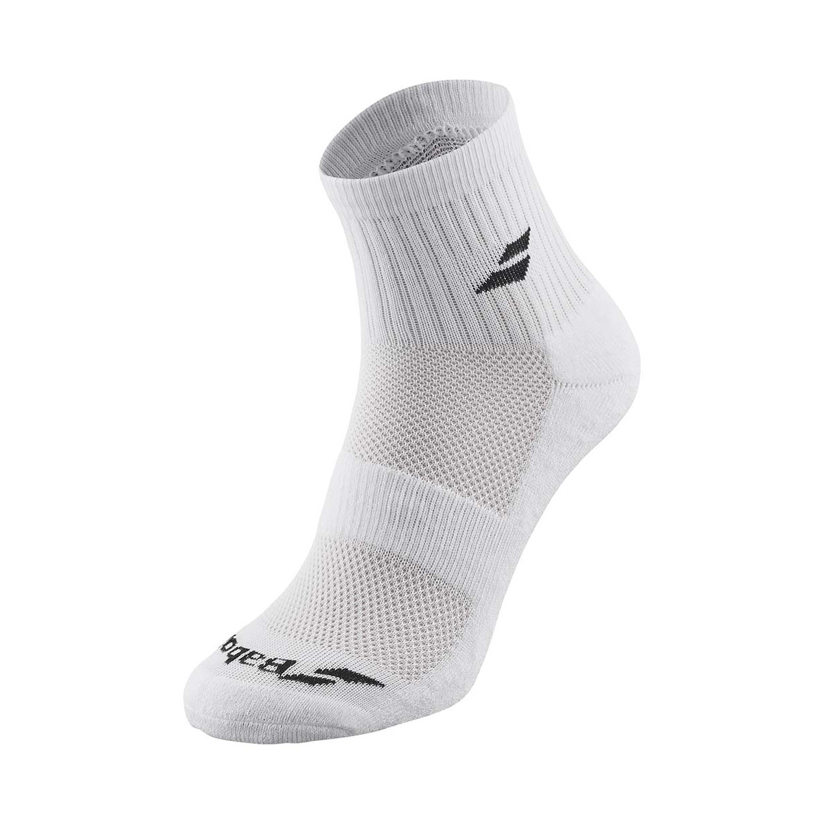 Babolat Quarter 3 Pairs Pack Witte sokken