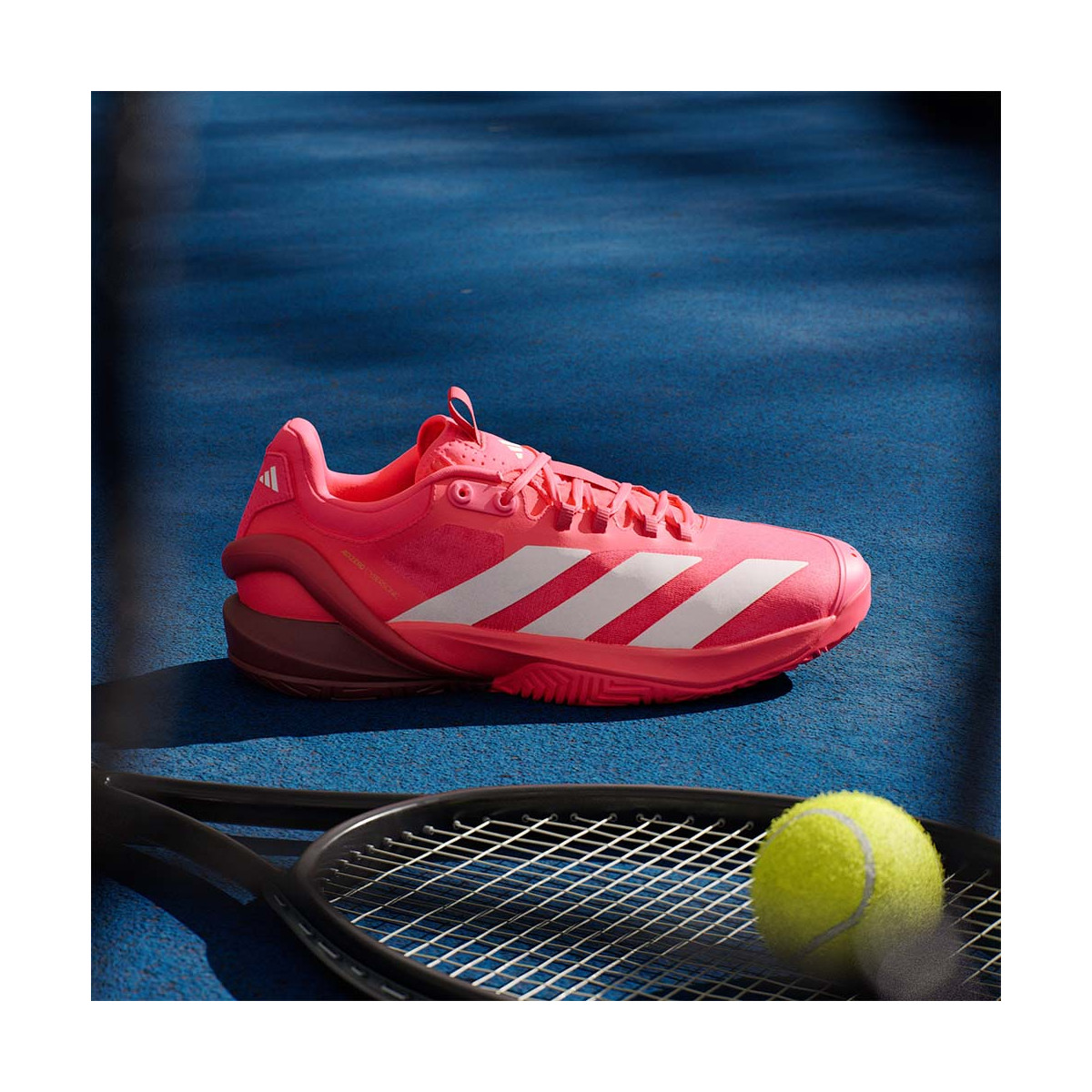 Adidas Adizero Cybersonic Clay Schoenen Zwart/Oranje
