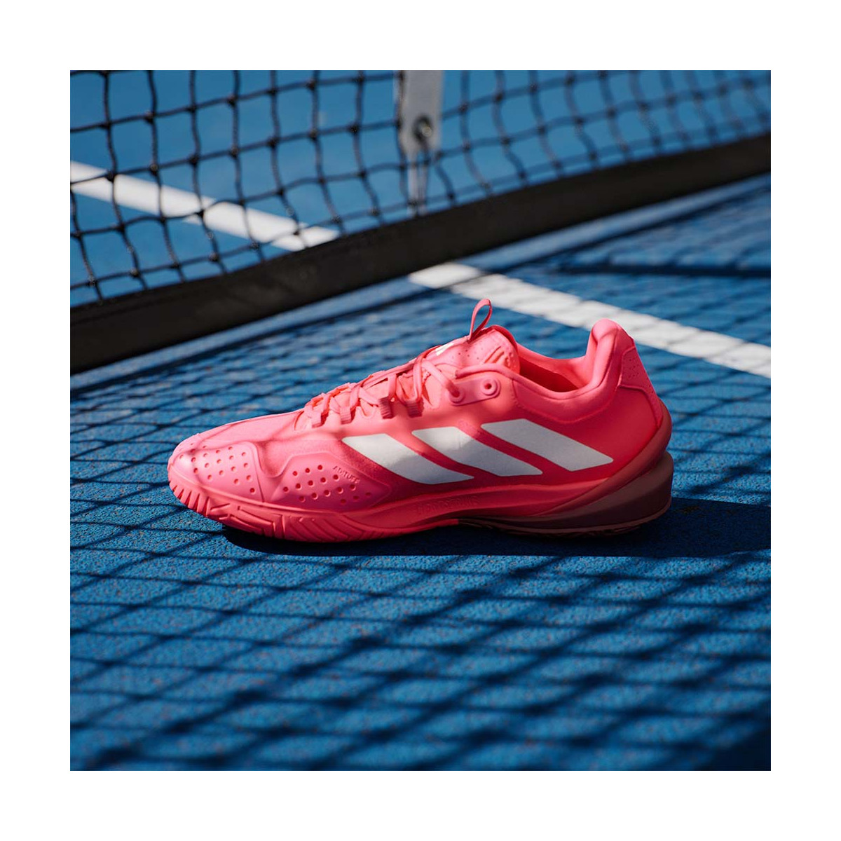 Adidas Adizero Cybersonic Clay Schoenen Zwart/Oranje