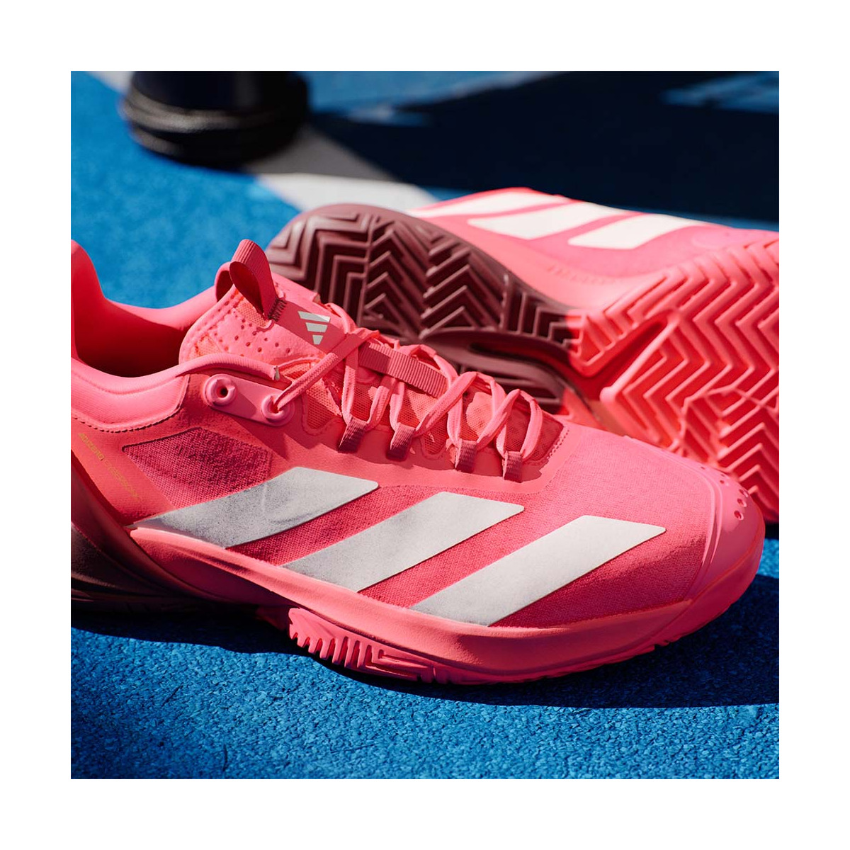 Adidas Adizero Cybersonic Clay Schoenen Zwart/Oranje