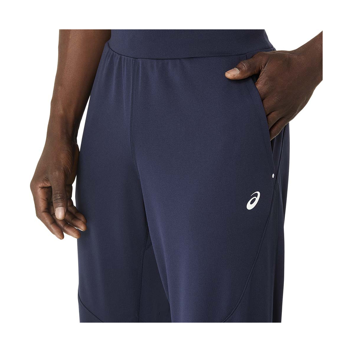 Asics Logo Broek Marineblauw
