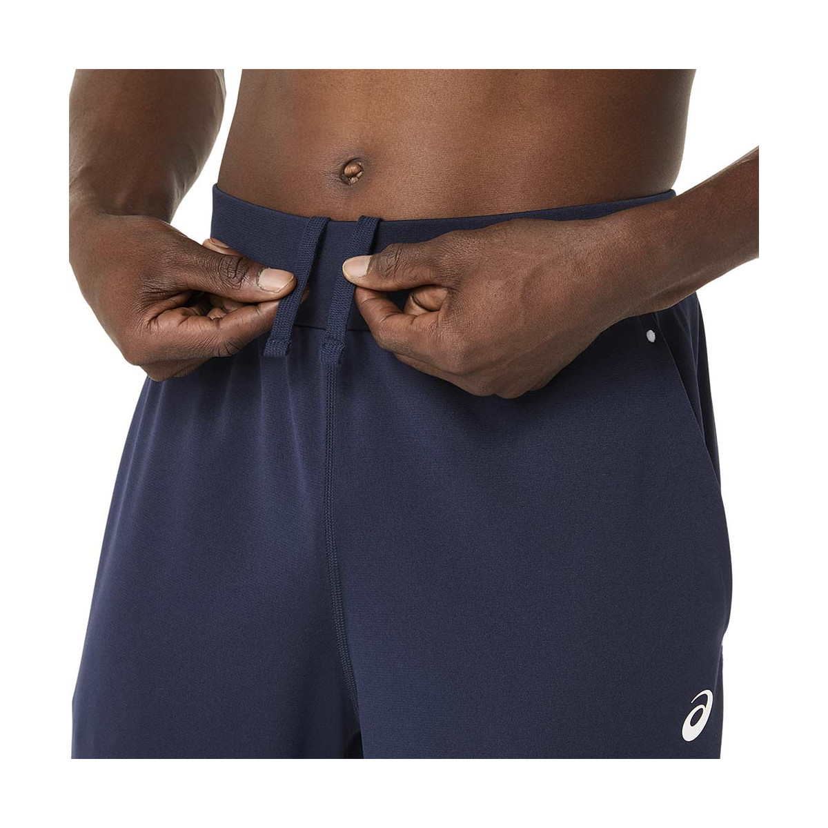 Asics Logo Broek Marineblauw