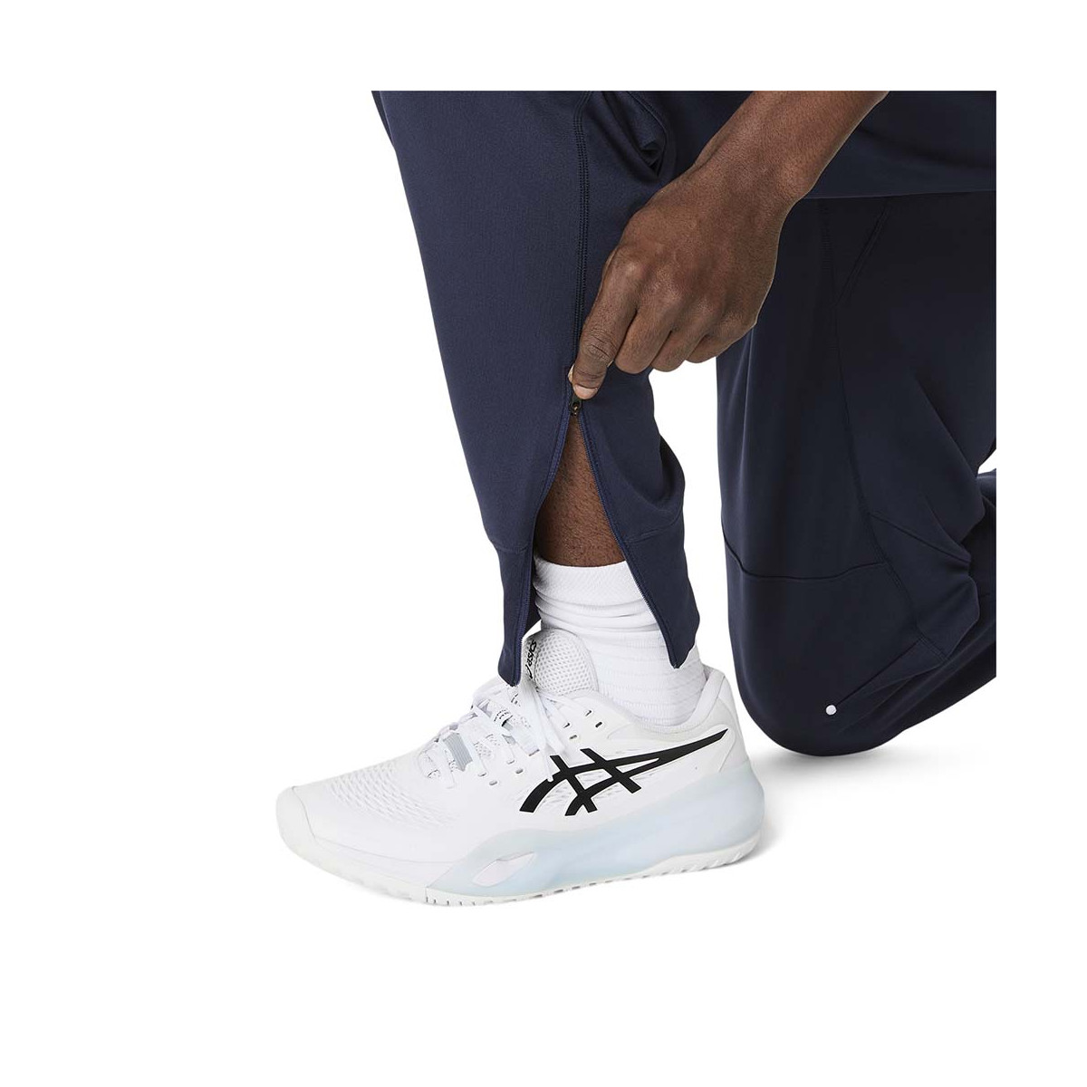 Asics Logo Broek Marineblauw