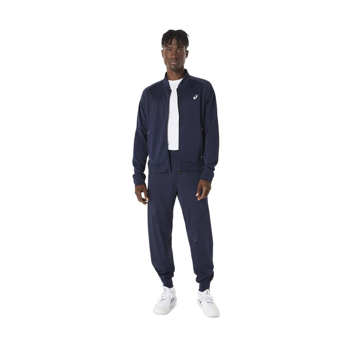 Asics Logo Broek Marineblauw