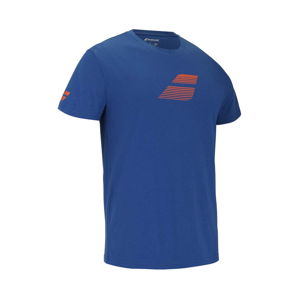 Babolat Exercise Big Flag Wit Tee