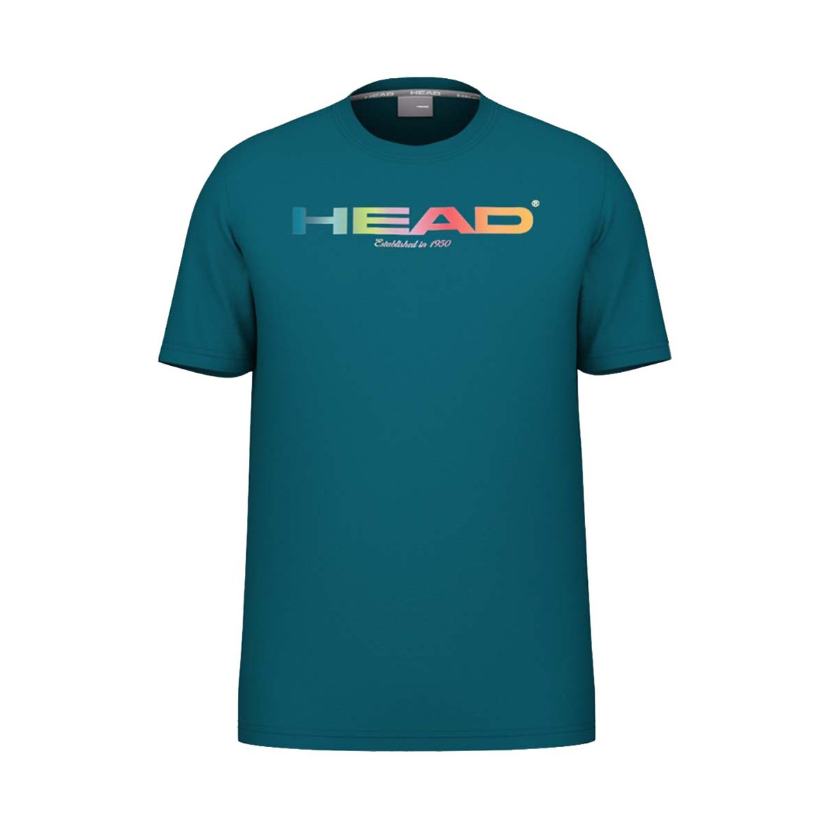 Head Rainbow Marineblauw T-Shirt