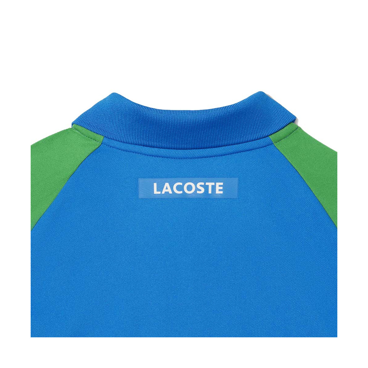 Lacoste Tennis Color-Block Ultra Dry Blauw/Groen polo