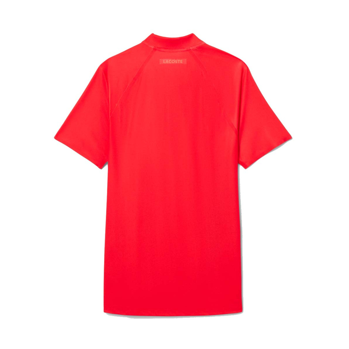 Lacoste Tennis Novak Djokovic Speler Poloshirt Rood/Bordeaux