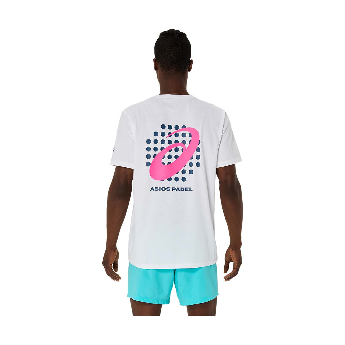 Asics Padel Court SS T-Shirt Lichtblauw