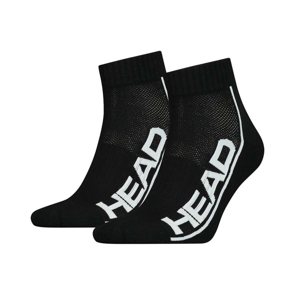 Socks Head Performance Quarter x 2 Zwart