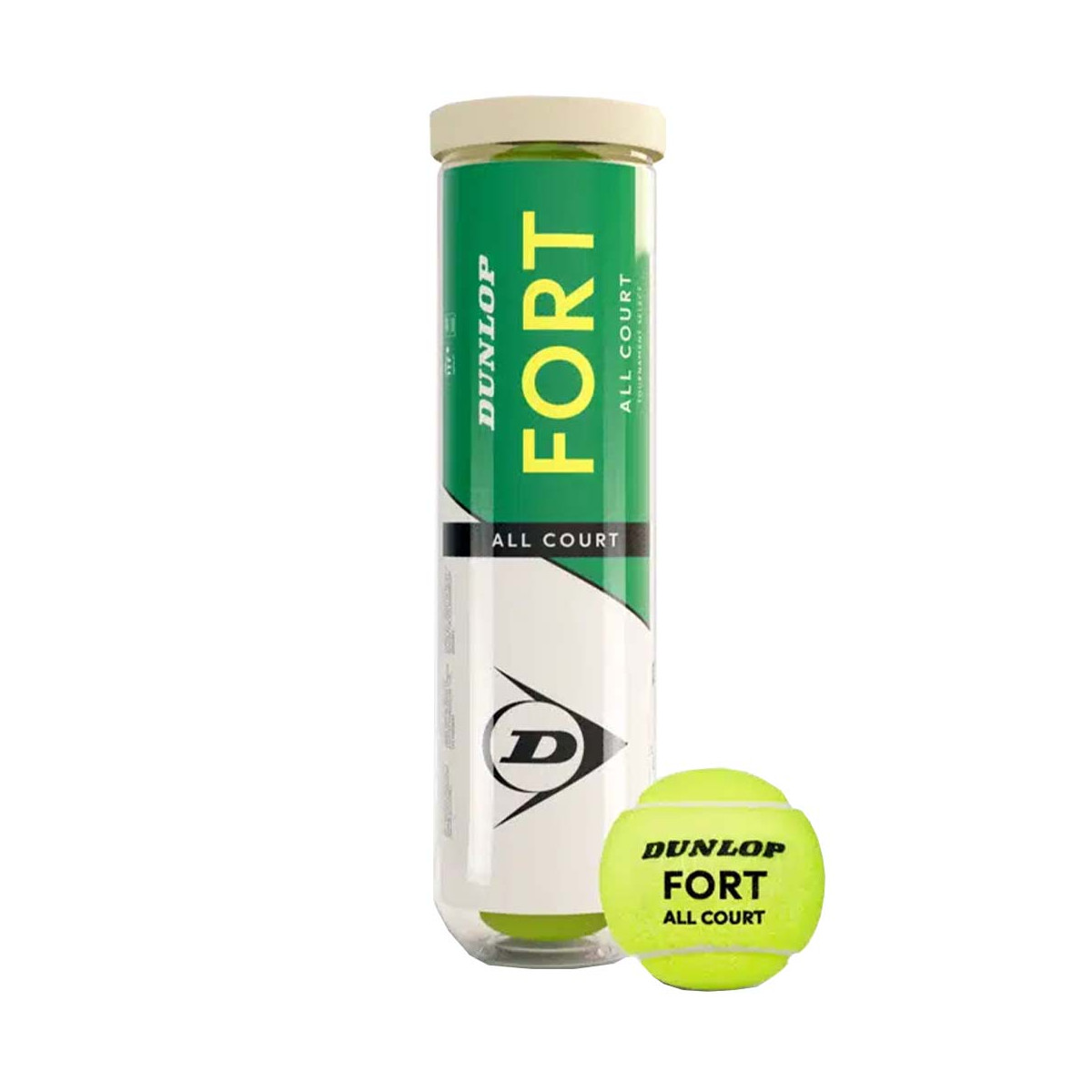 Dunlop Fort All Court 4 Stuks Geel