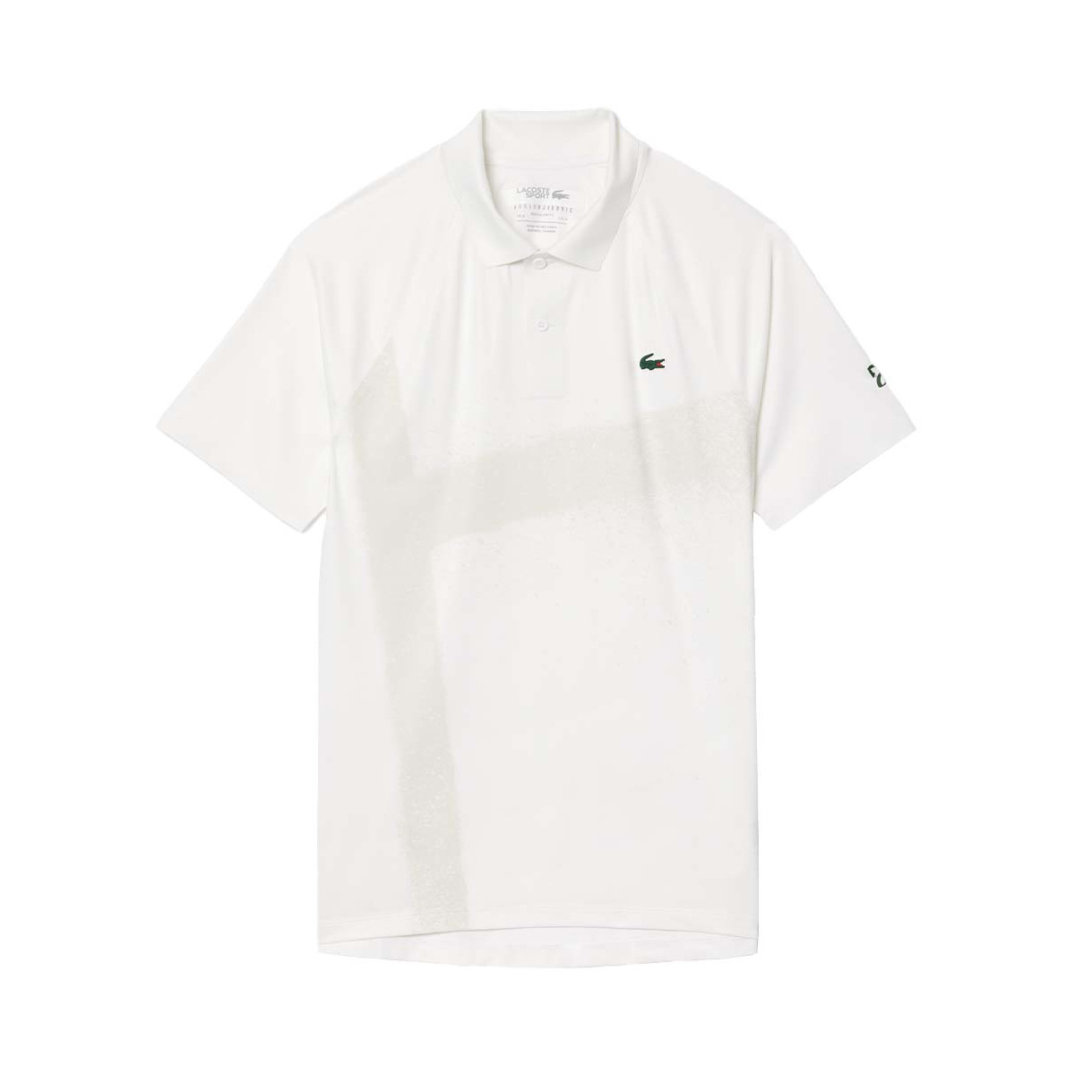 Lacoste Tennis Novak Djokovic Player Blauw / Wit Polo