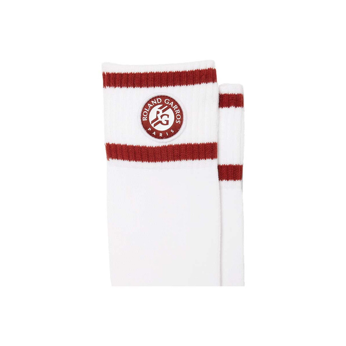 Lacoste Roland Garros Wit / Bruin Sokken