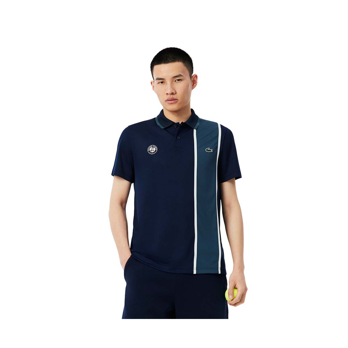 Lacoste Sport Roland Garros Marineblauw polo
