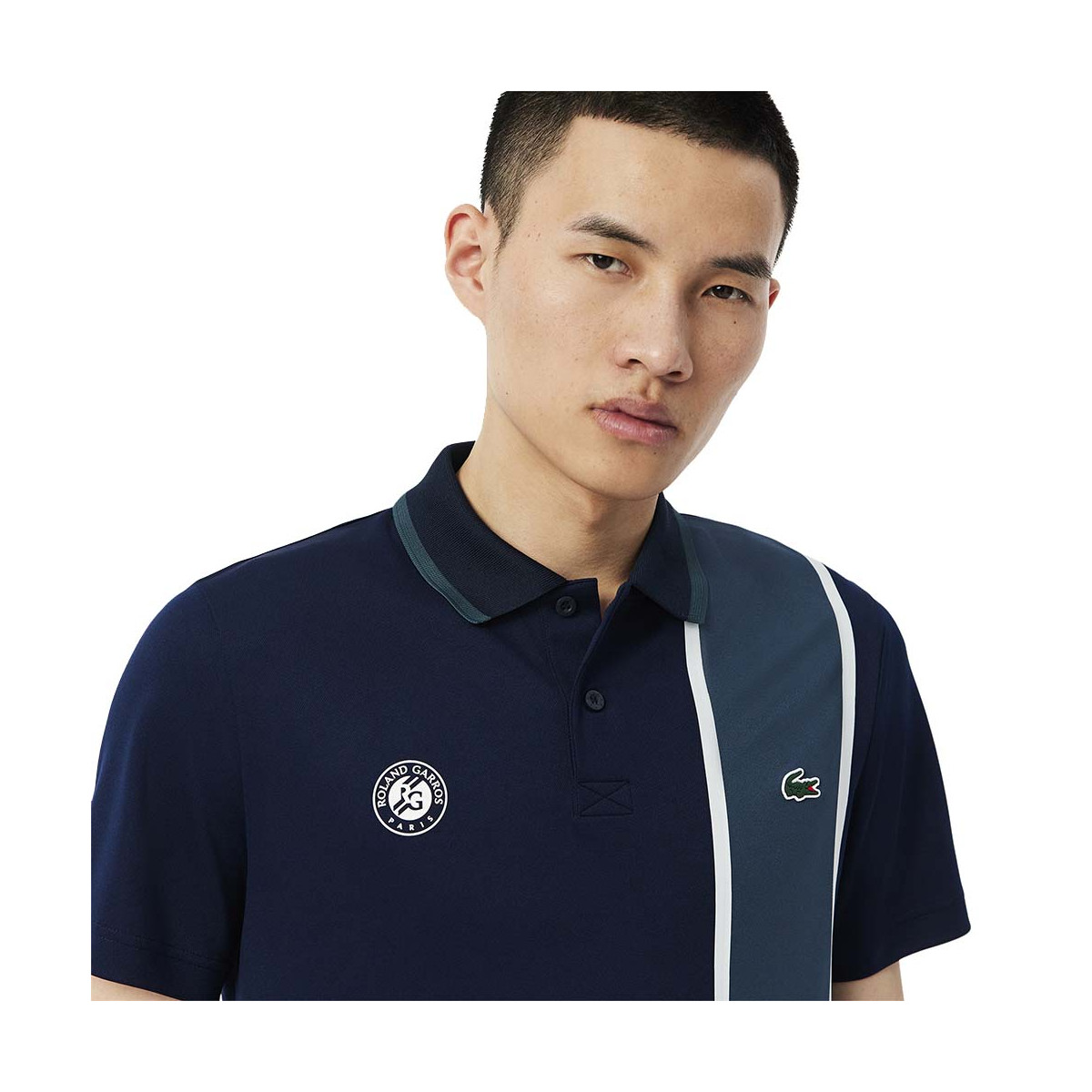 Lacoste Sport Roland Garros Marineblauw polo