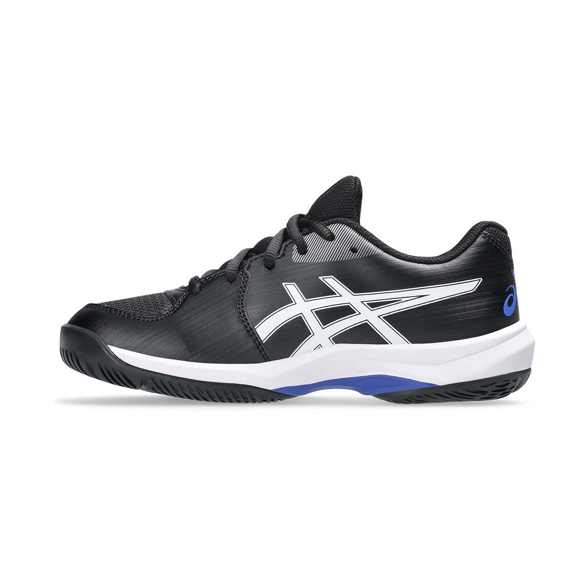 Asics Gel Game GS Junior Zwart/Wit schoenen