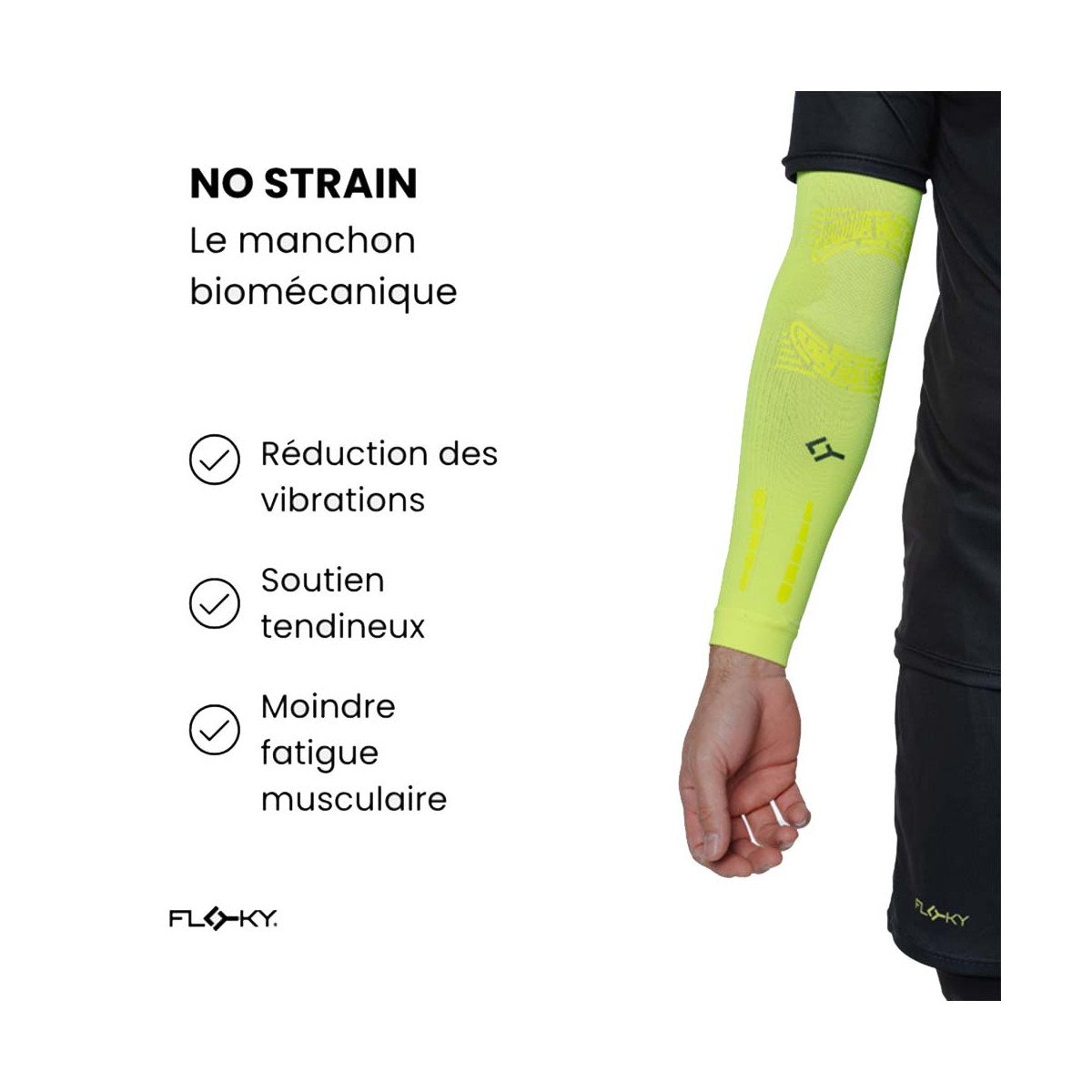 BV Sport BOOSTER Armsleeves Wit