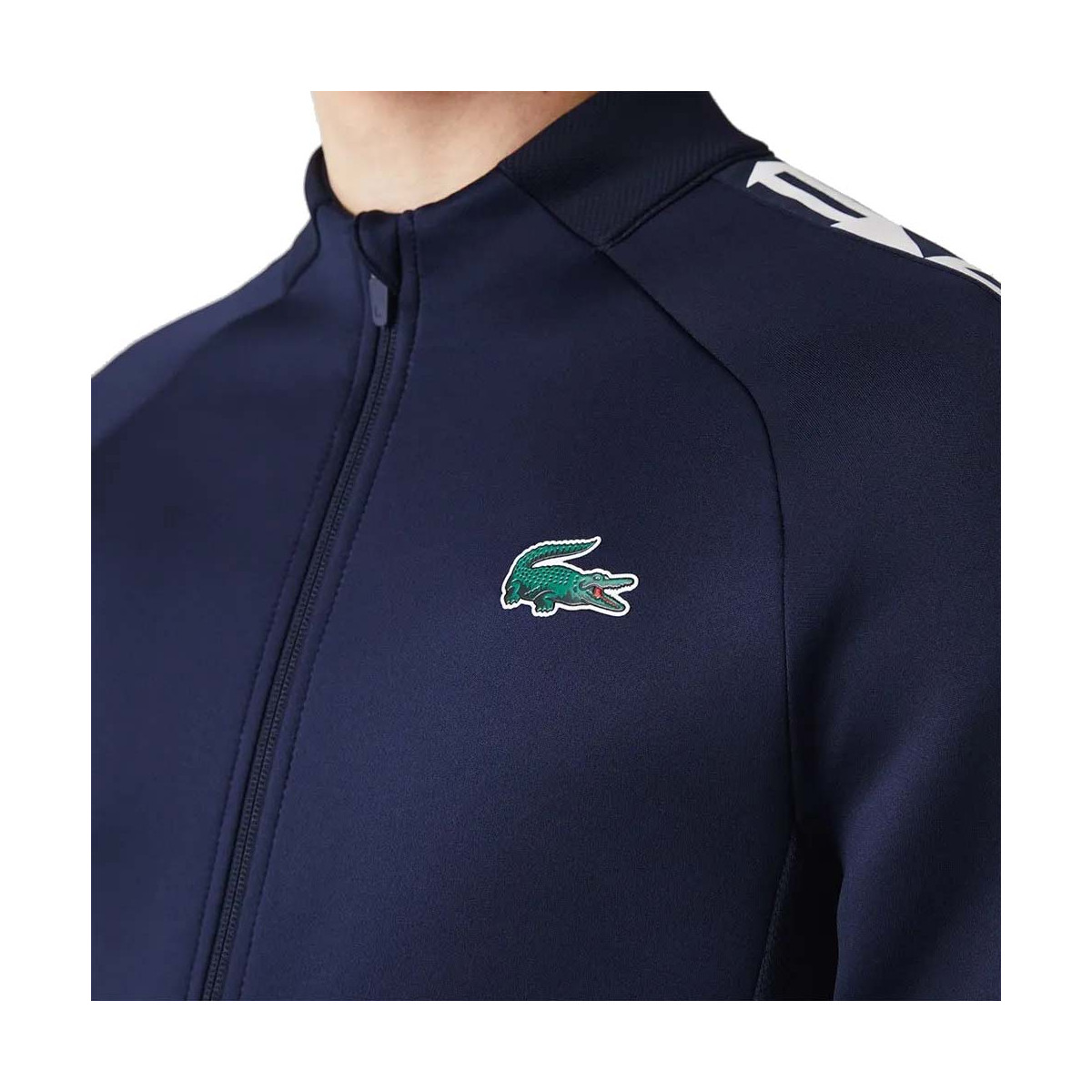 Lacoste Tennis Sportsuit jack met rits Marineblauw