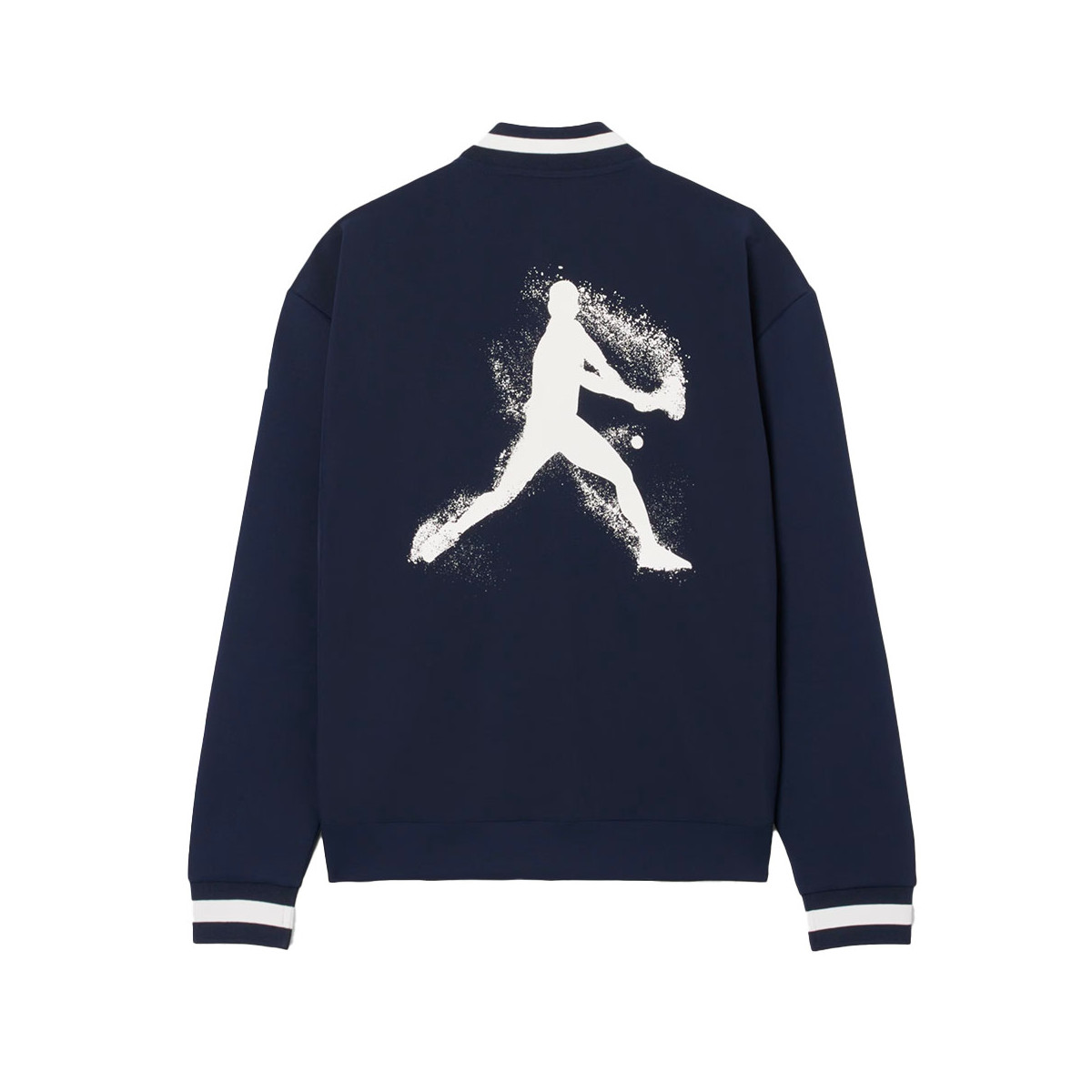 Lacoste Roland Garros jack met rits Marineblauw
